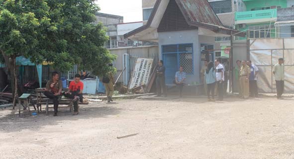 Komisi III, Sidak ke Eks Terminal Simpang Kawat, belum lama ini.